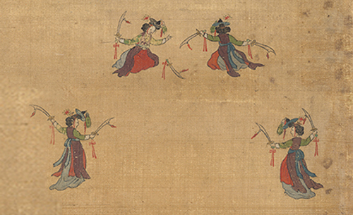 무신진찬도(戊申進撰圖)의 검기무