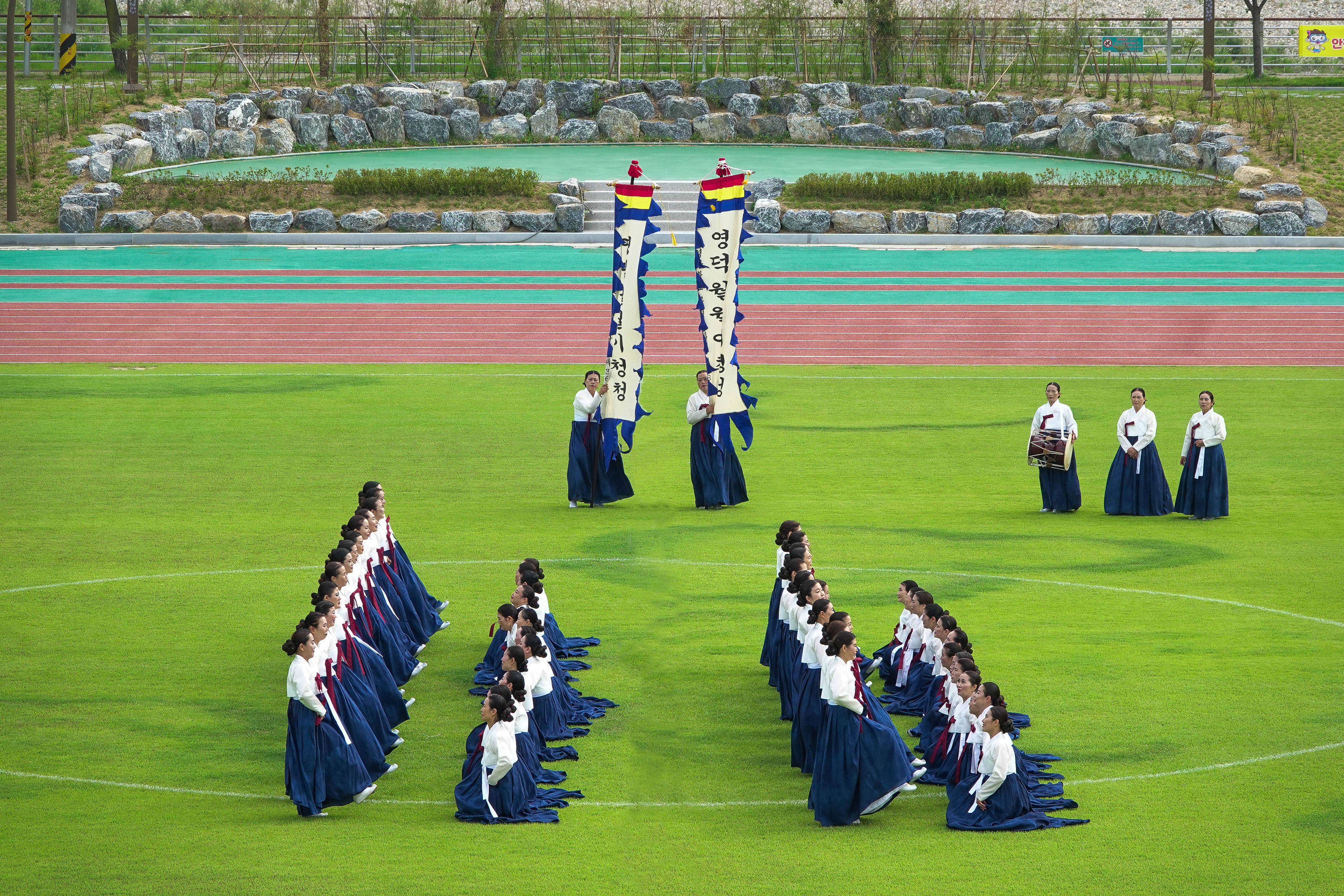 월월이청청 절구세 한방향 뛰기