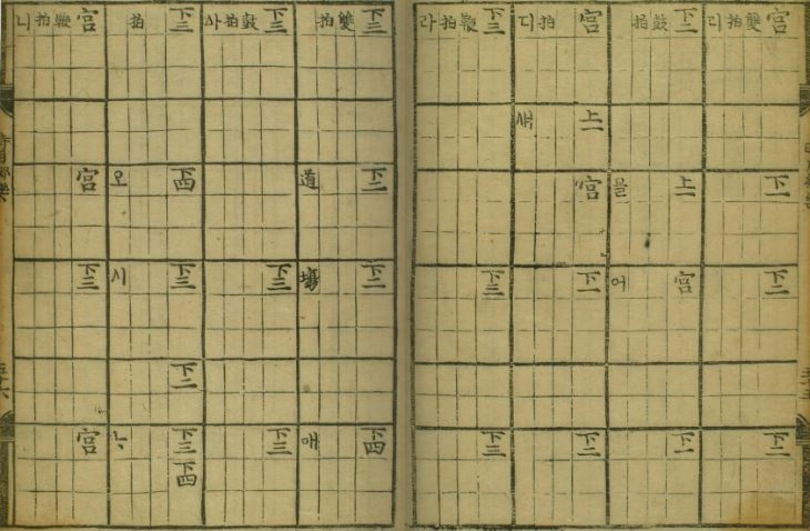 (재)현담문고,  『시용향악보(時用鄕樂譜)』, 1494-1506, 104-105면