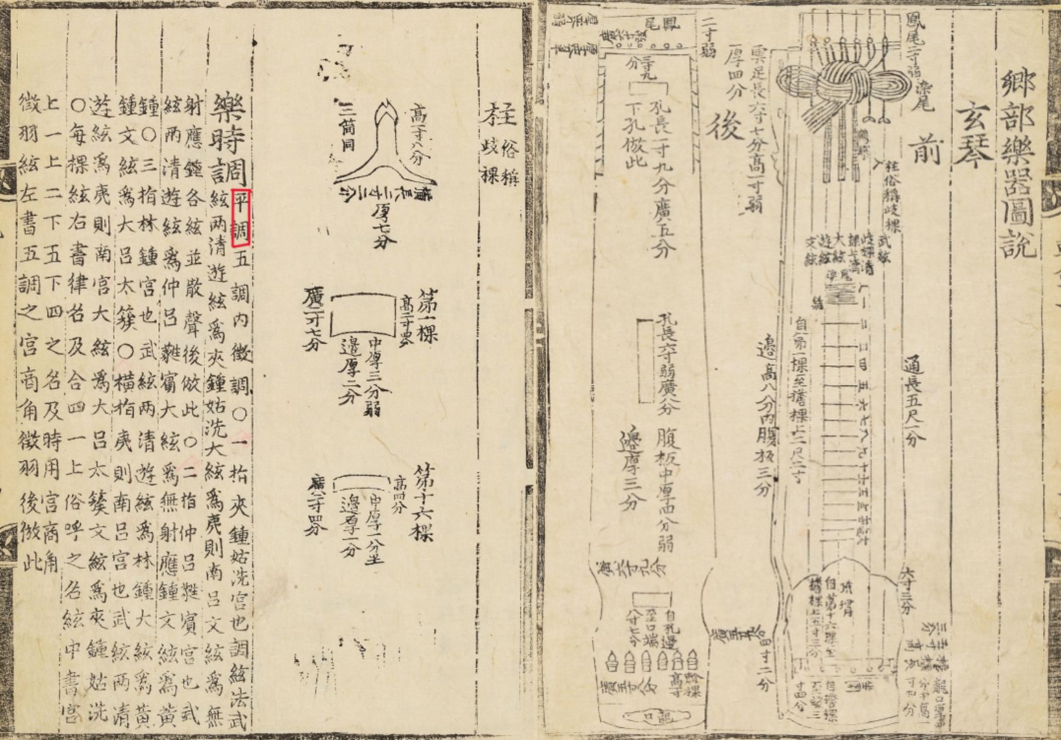 국립국악원, 악학궤범 3책, 1743, 30-31면
