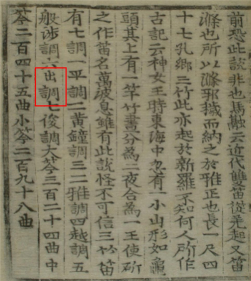 국가기록원 역사기록관, 삼국사기 악지, 1145